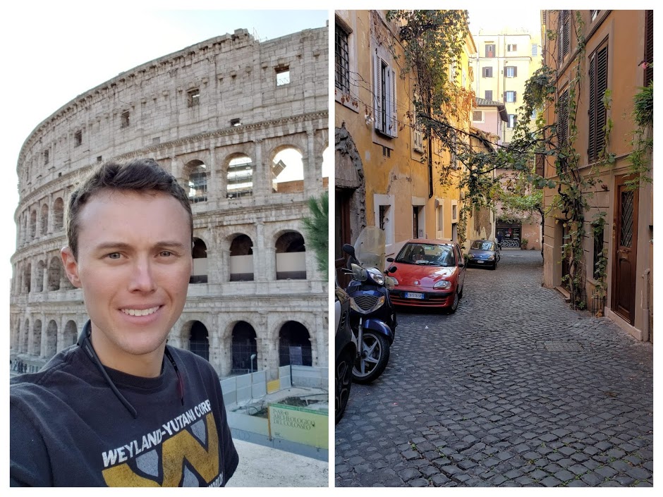 Two sides of Rome